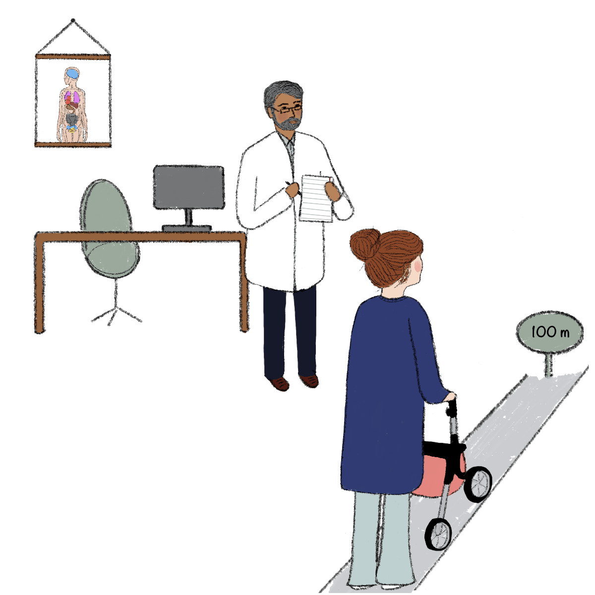 U wordt door een arts medisch gekeurd